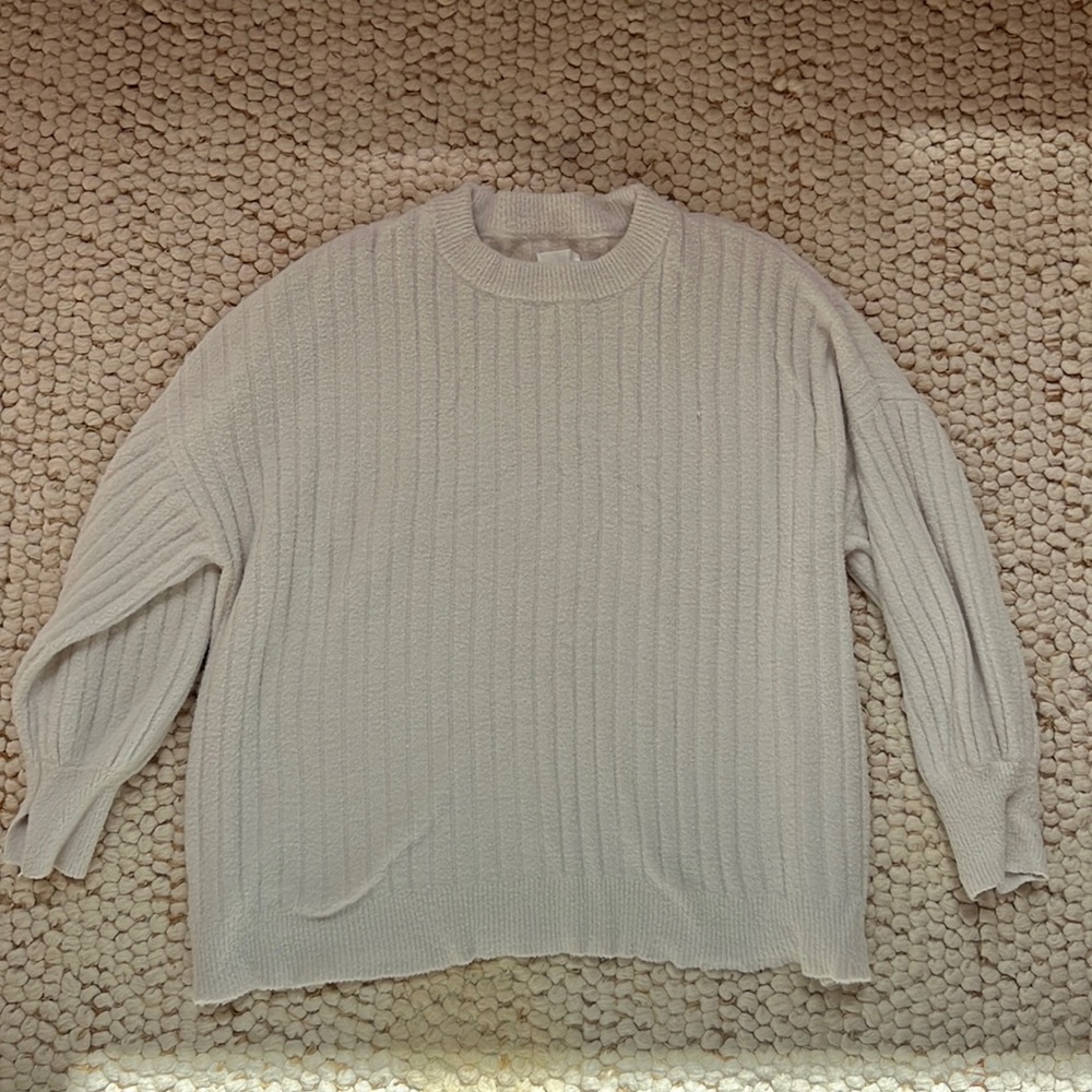 Aerie Cream Sweater - size xl